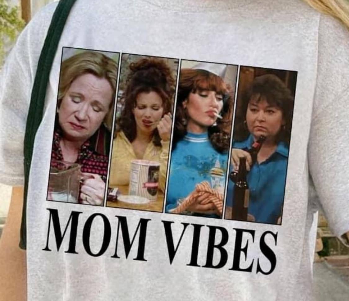 Mom Vibes Graphic