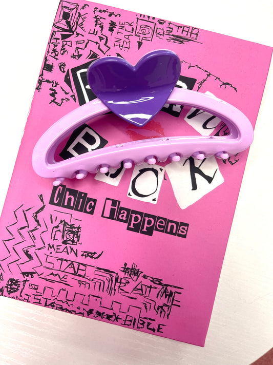 Y2K Heart Clip