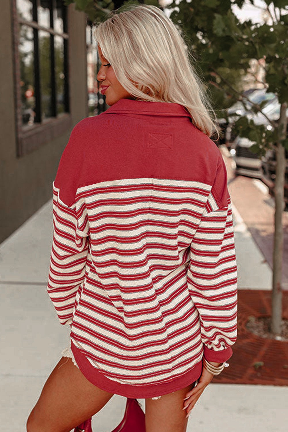 Candy Cane Henley