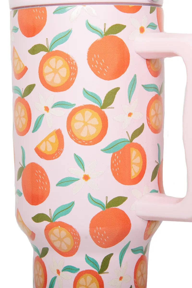 Sweet Orange Wholesale Tumbler Cup