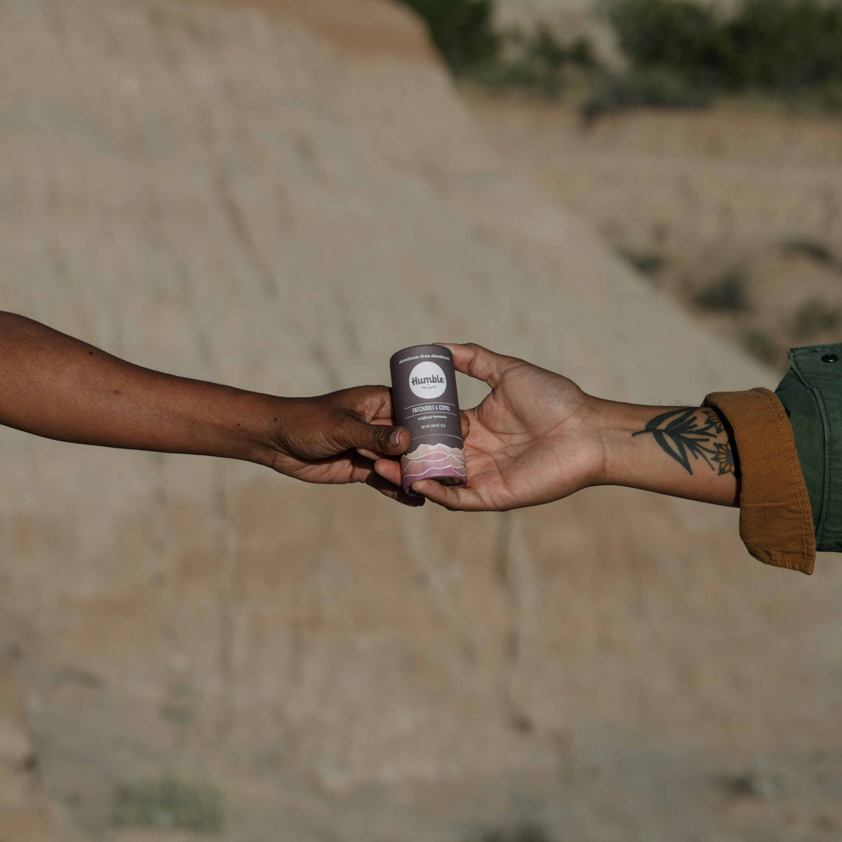 Patchouli & Copal Original Plastic Free Deodorant