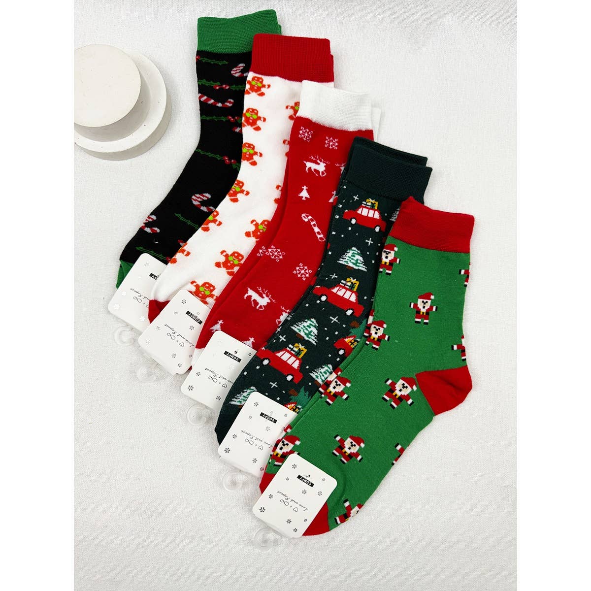 Cute Christmas Theme Socks