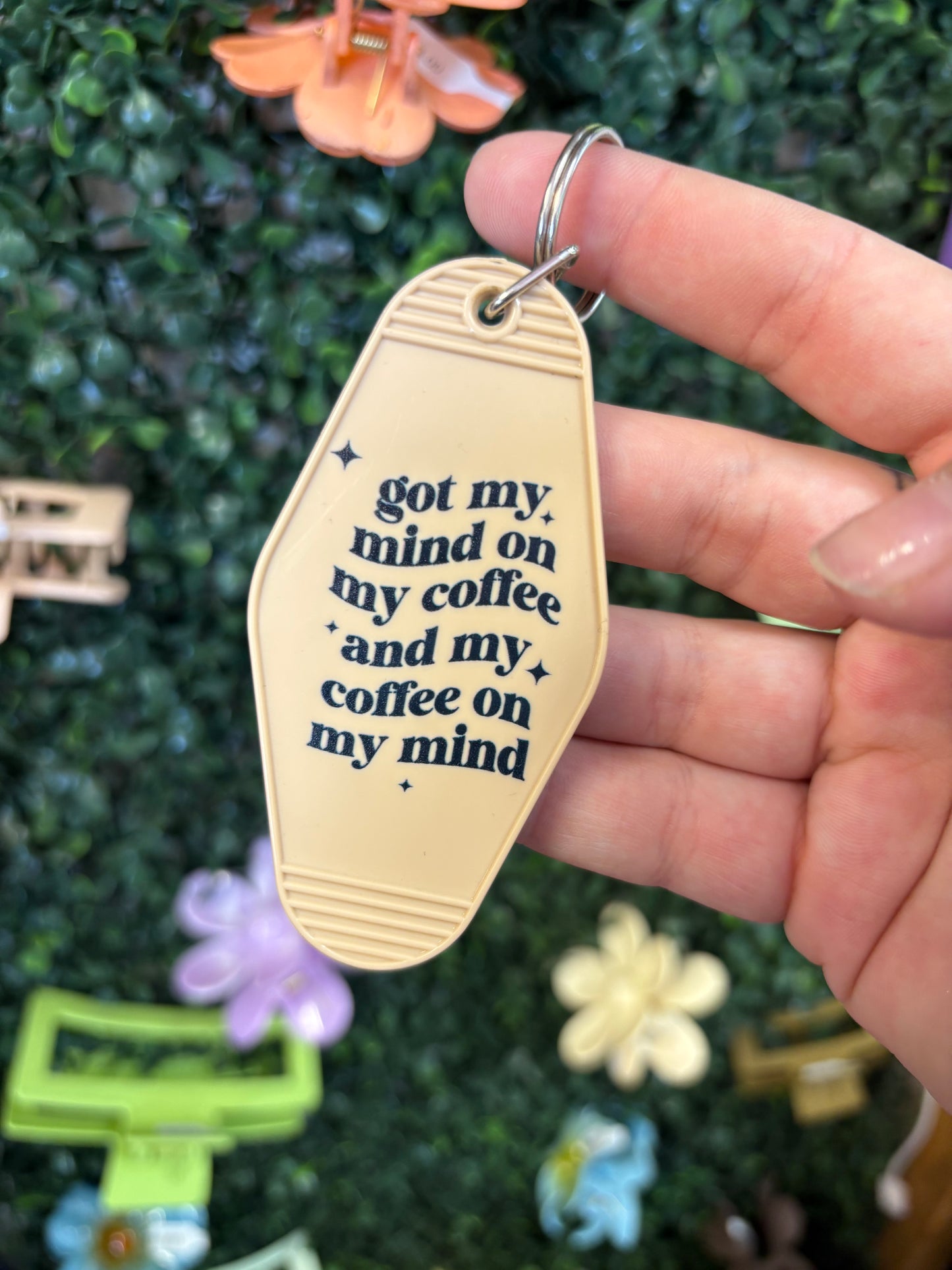 Coffee On Mind Keychain