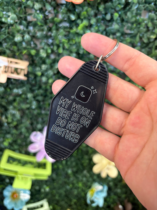 Do Not Disturb Keychain