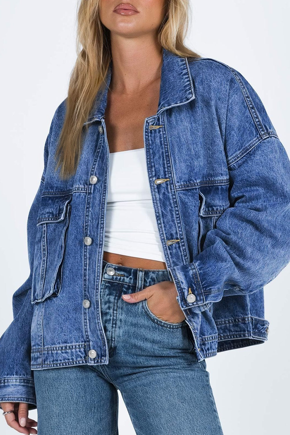 Vintage Oversized Denim Jacket