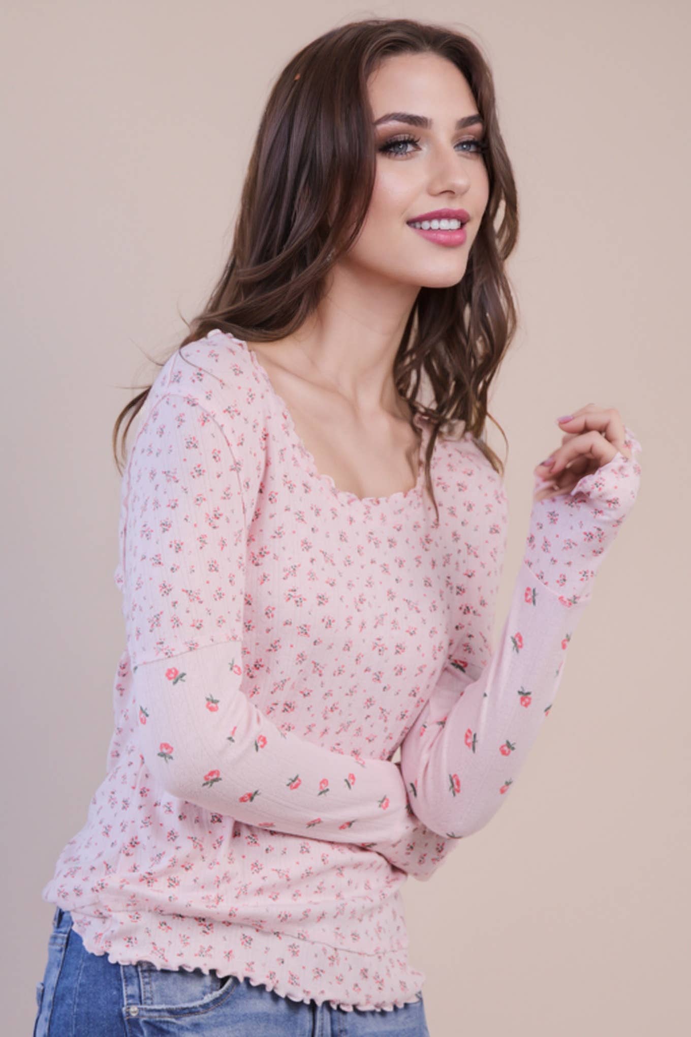 Blush Blossom Long Sleeve