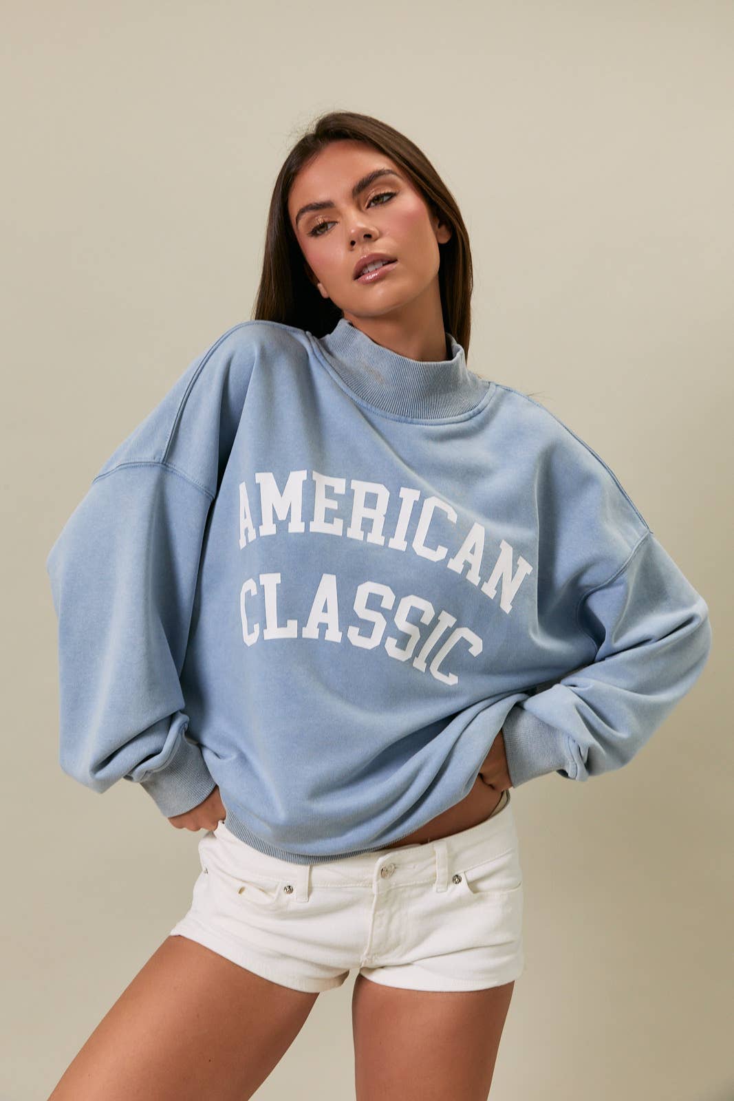 American Classic Reversible Mock Crew