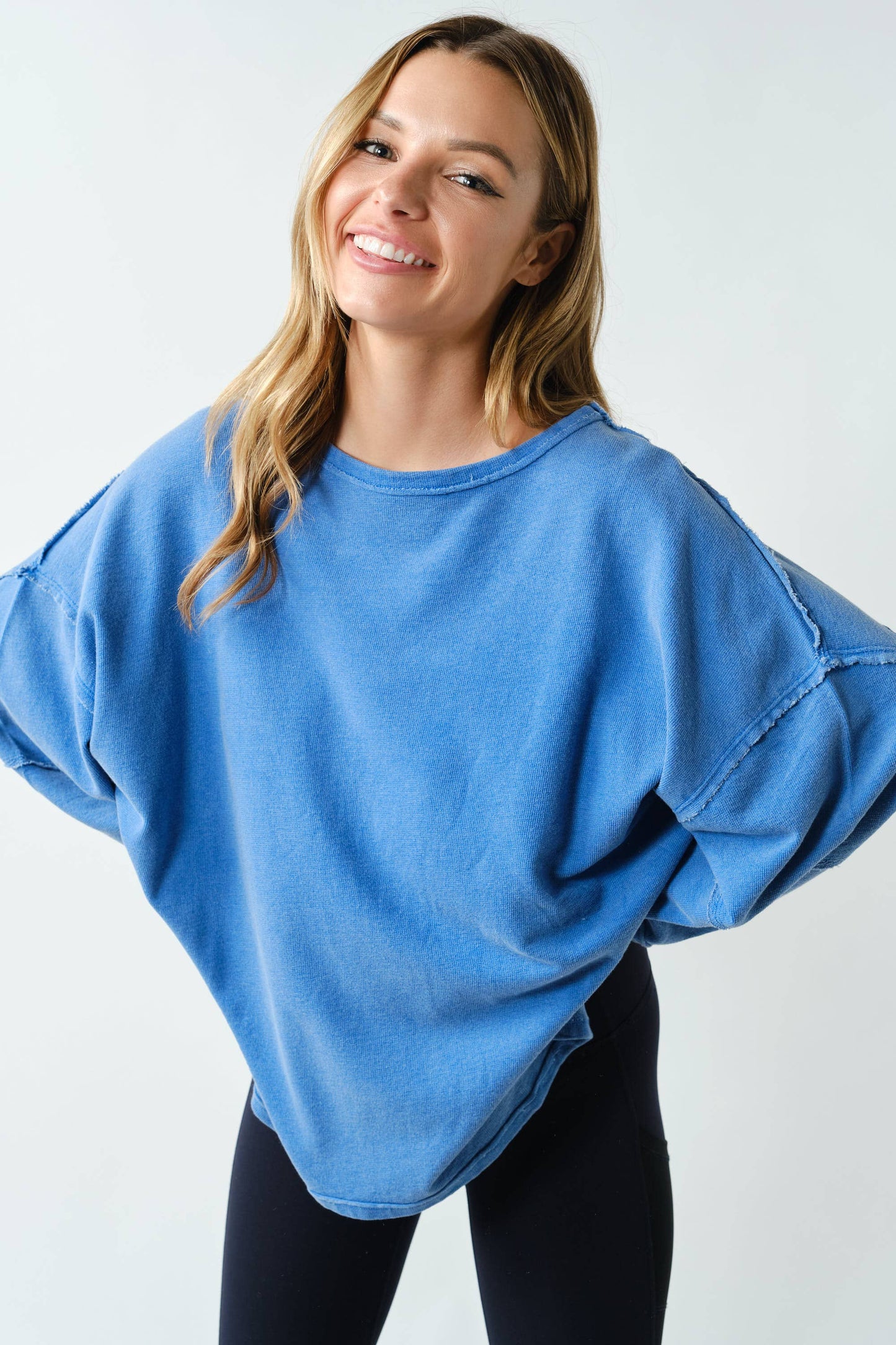 Coolwater Cotton Oversized Long Sleeve