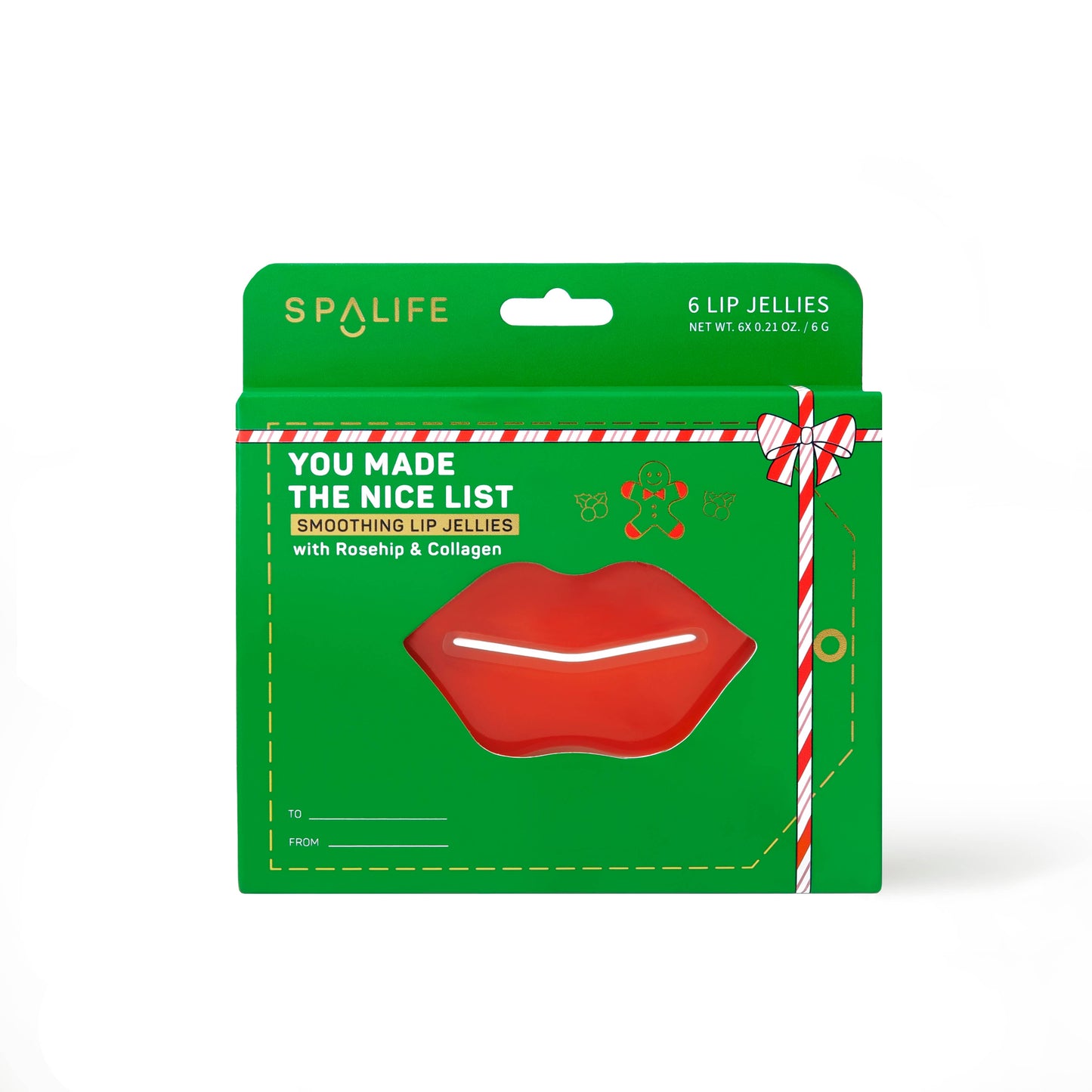 Candy Striped You Made the Nice list Lip Masks