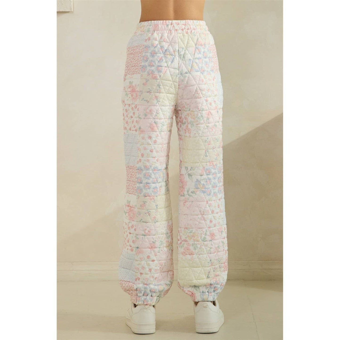 Cottage Core Quilted Jogger