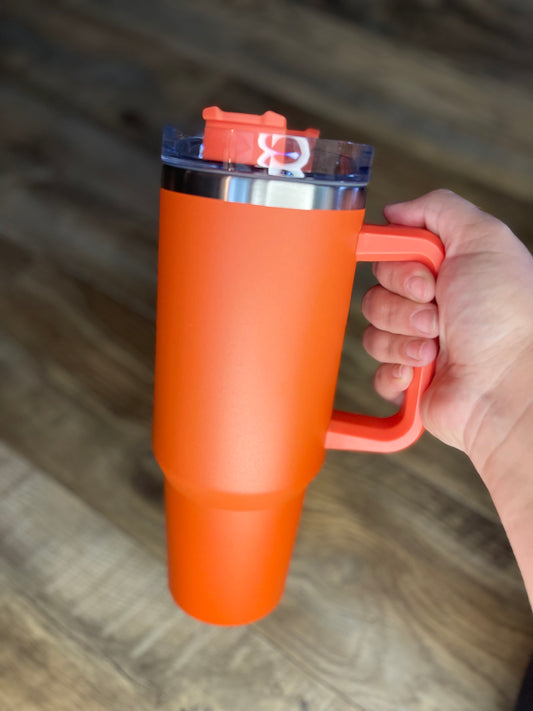 The Orange Pop Tumbler