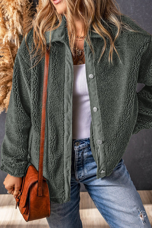 Evergreen Dreams Sherpa Jacket