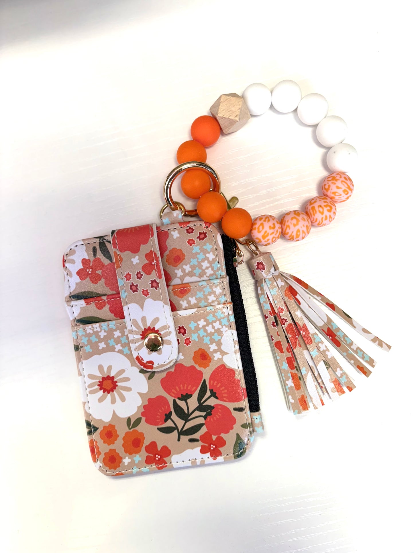 The Floral Wristlet Wallet