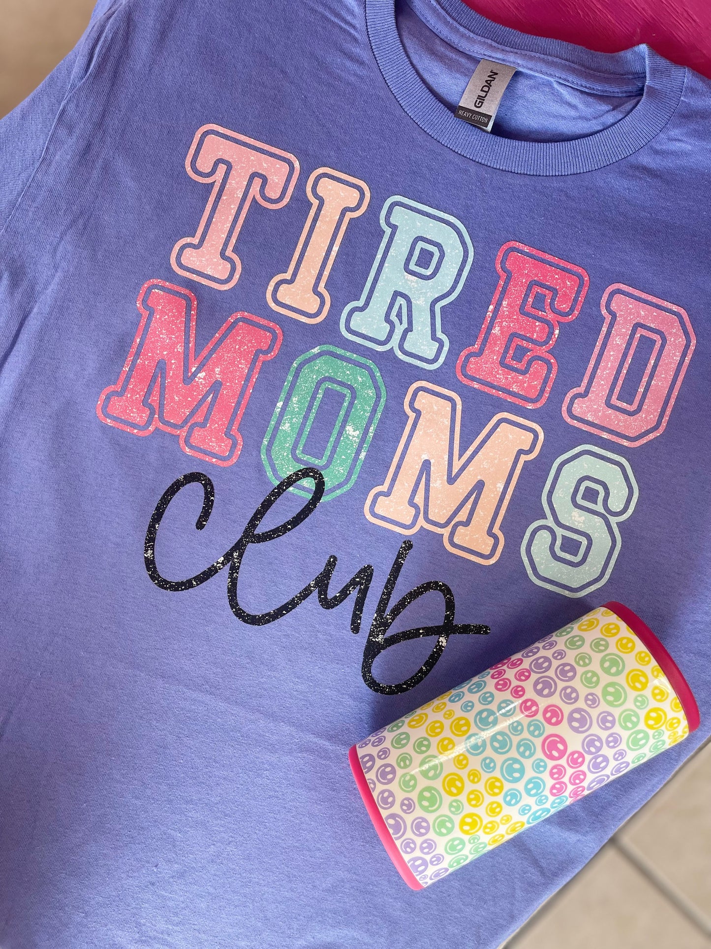 Tired Moms Club Graphic