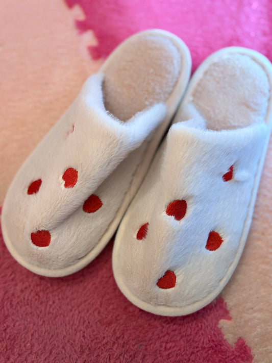 Heart Slippers