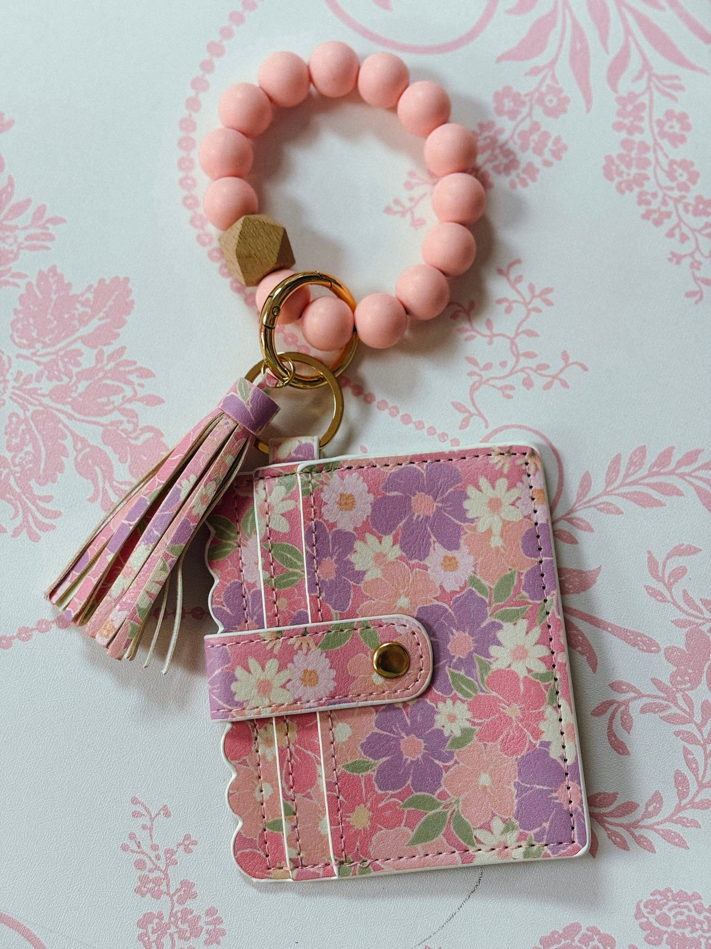 Blush Blossom Wristlets