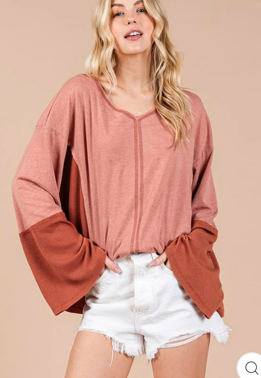 Carla Colorblock Tunic
