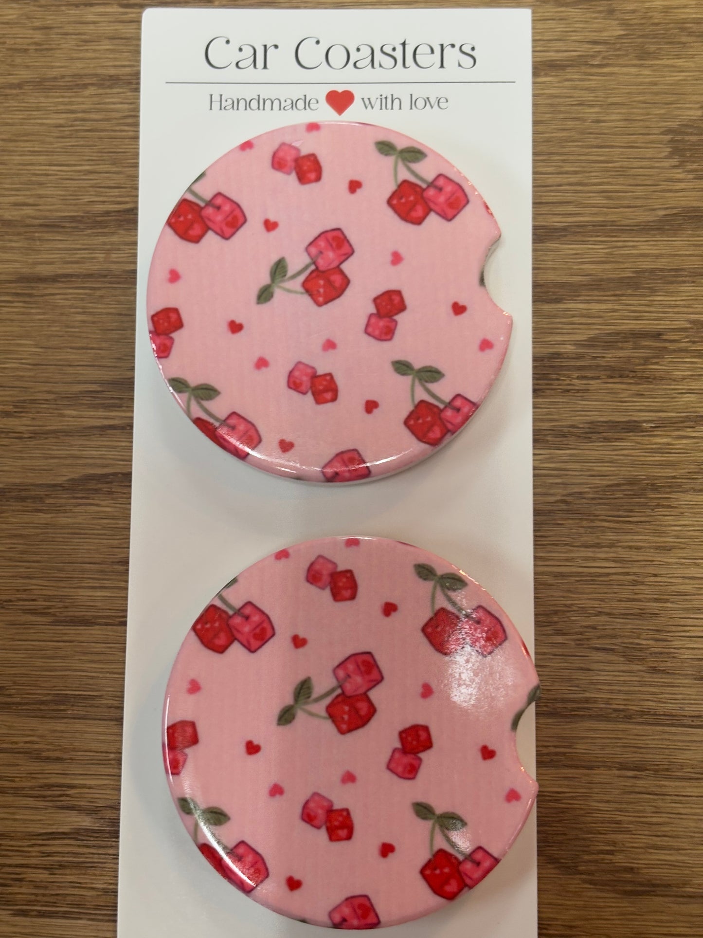 Cherry Dice Coaster