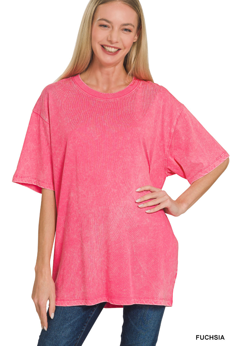 Oversized Mineral Wash Tee