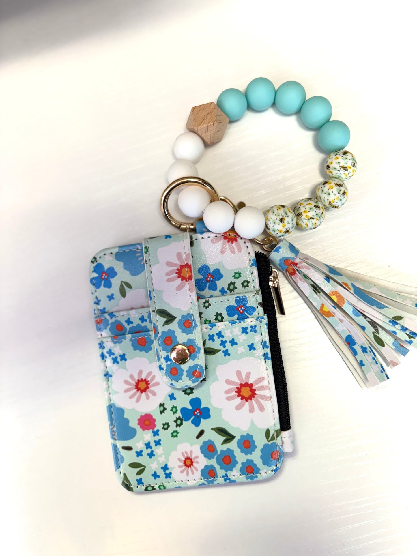 The Floral Wristlet Wallet