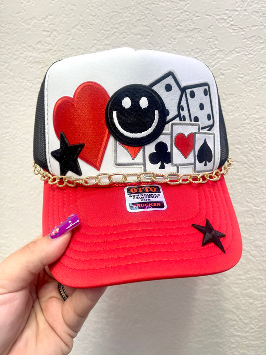 Play Your Cards Right Trucker Hat