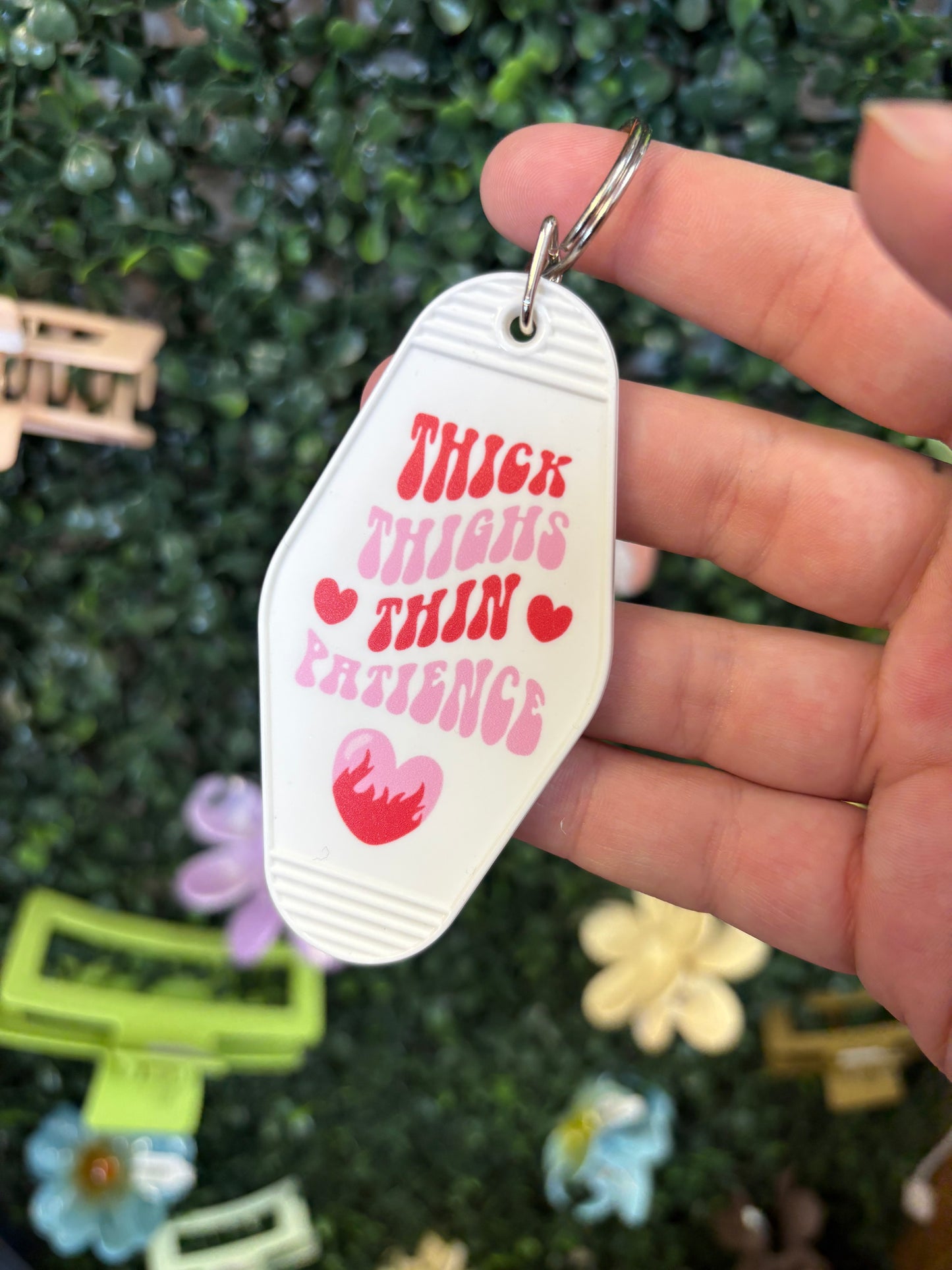 Thick Thighs Keychain