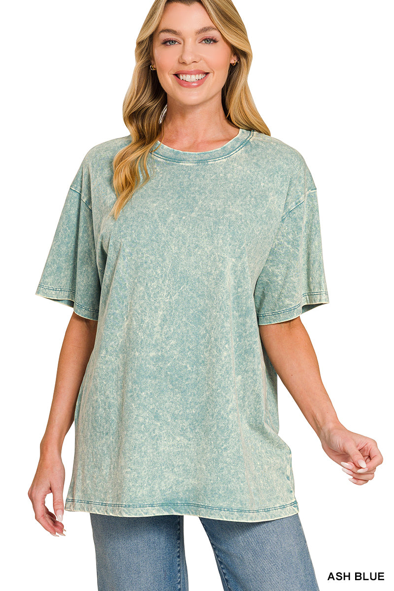 Oversized Mineral Wash Tee