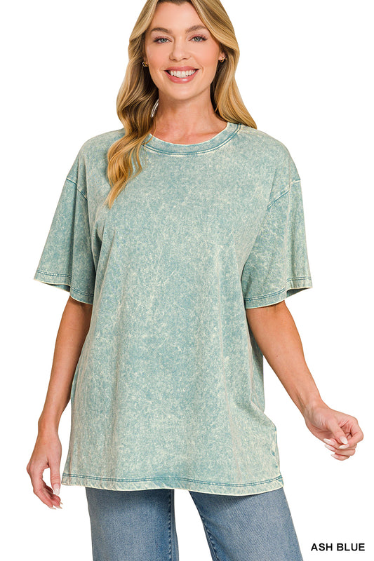 Oversized Mineral Wash Tee