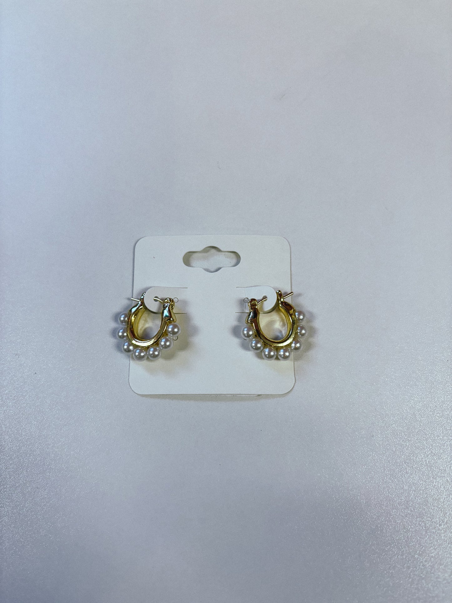 Cloud Nine Pearl Hoop