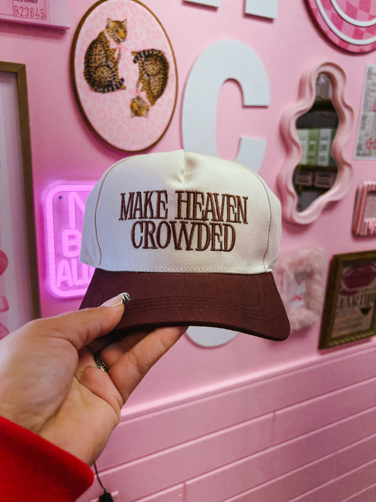 Make Heaven Crowded Hat