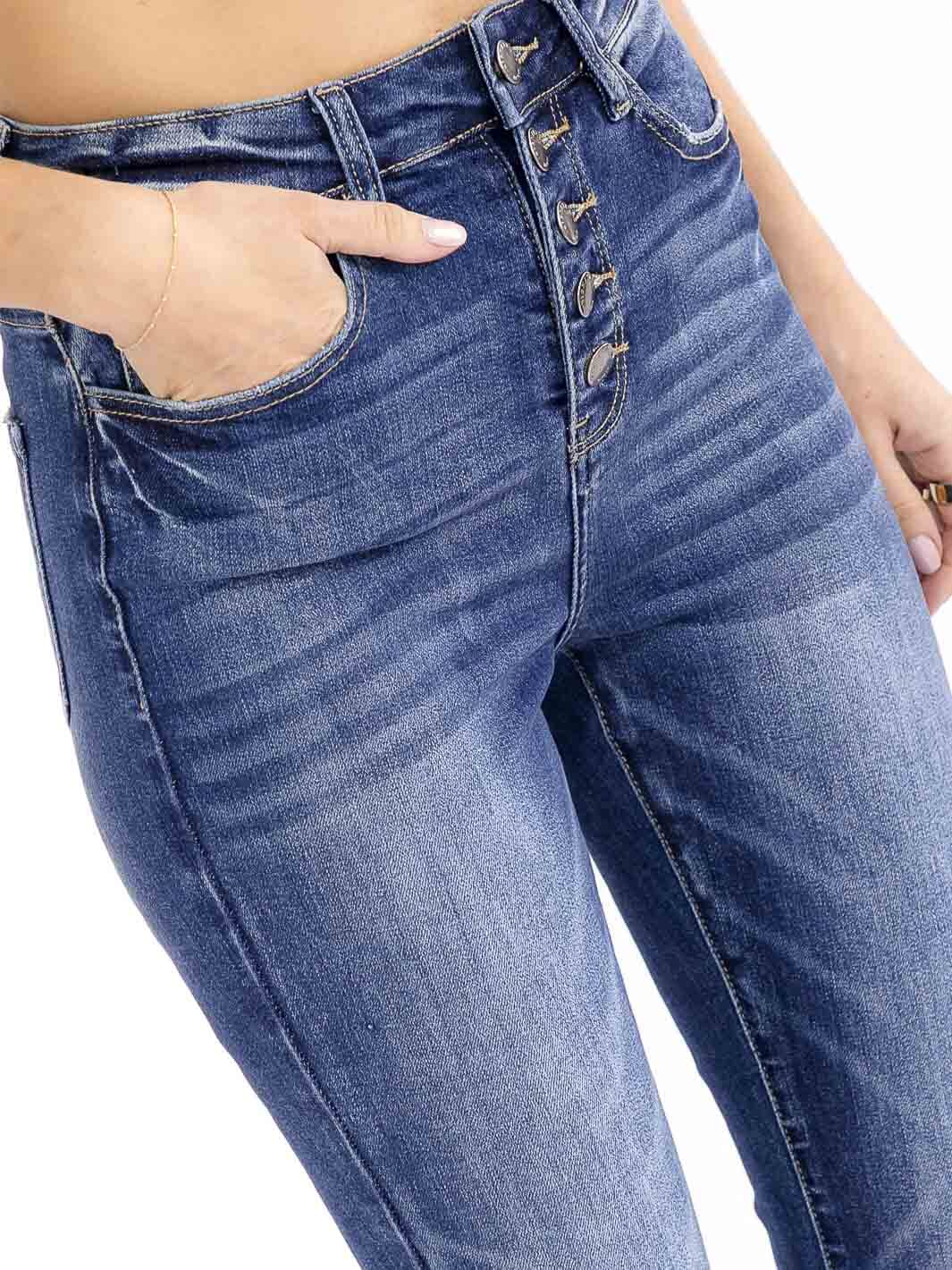 Kancan Button Fly Jeans