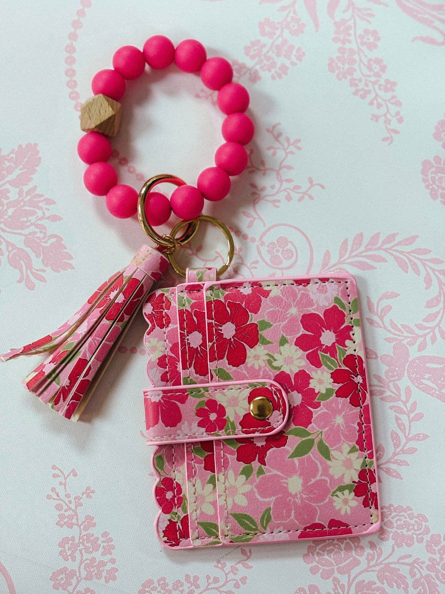 Blush Blossom Wristlets