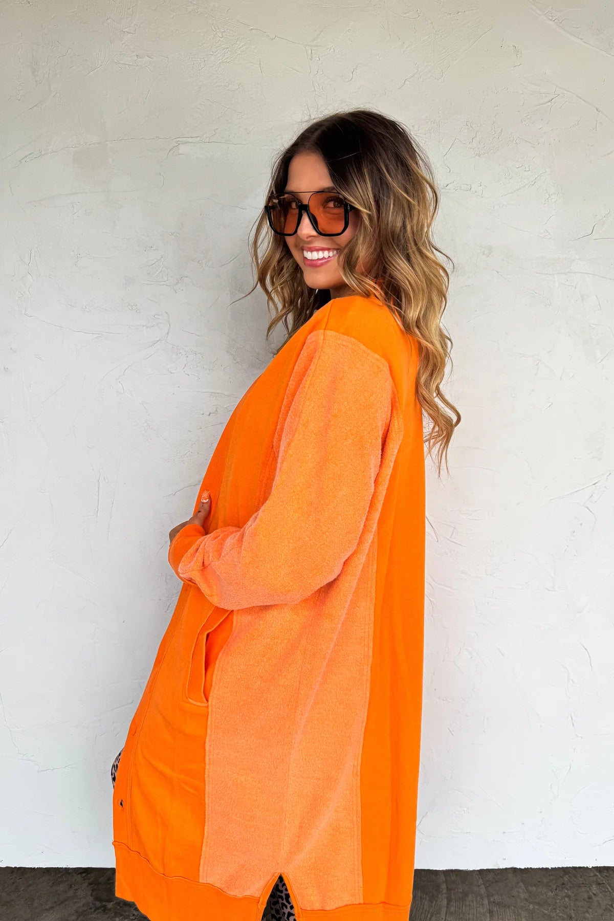 Desi Sweatshirt Cardigan