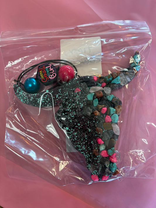 Pink Stone Bull Freshie