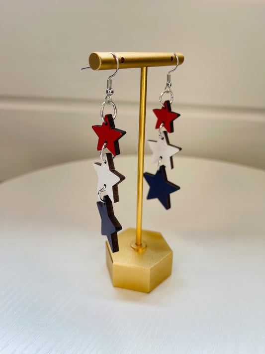 Multi Star Earring