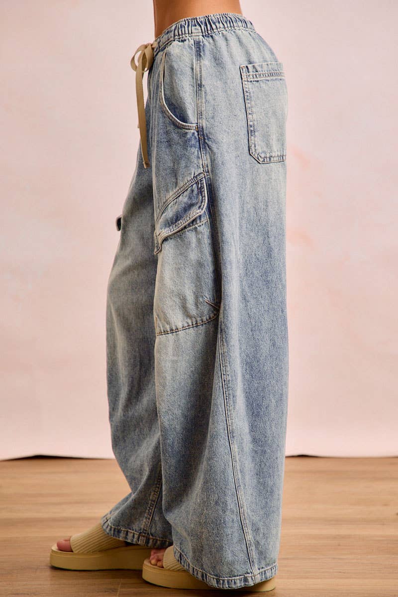 The Downtown Barrel Jean