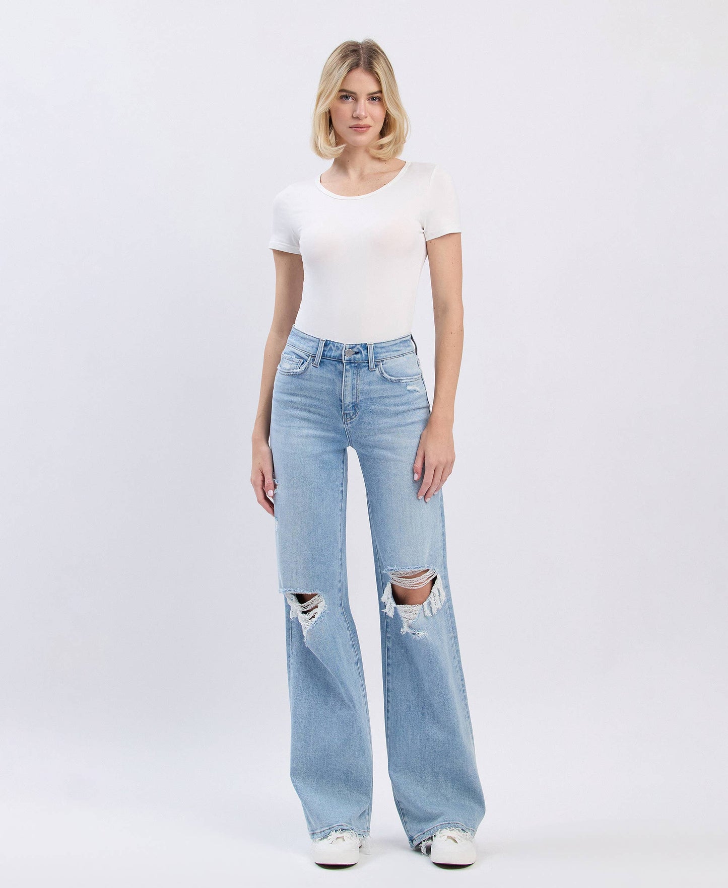 Flying Monkey Wide Leg Jeans