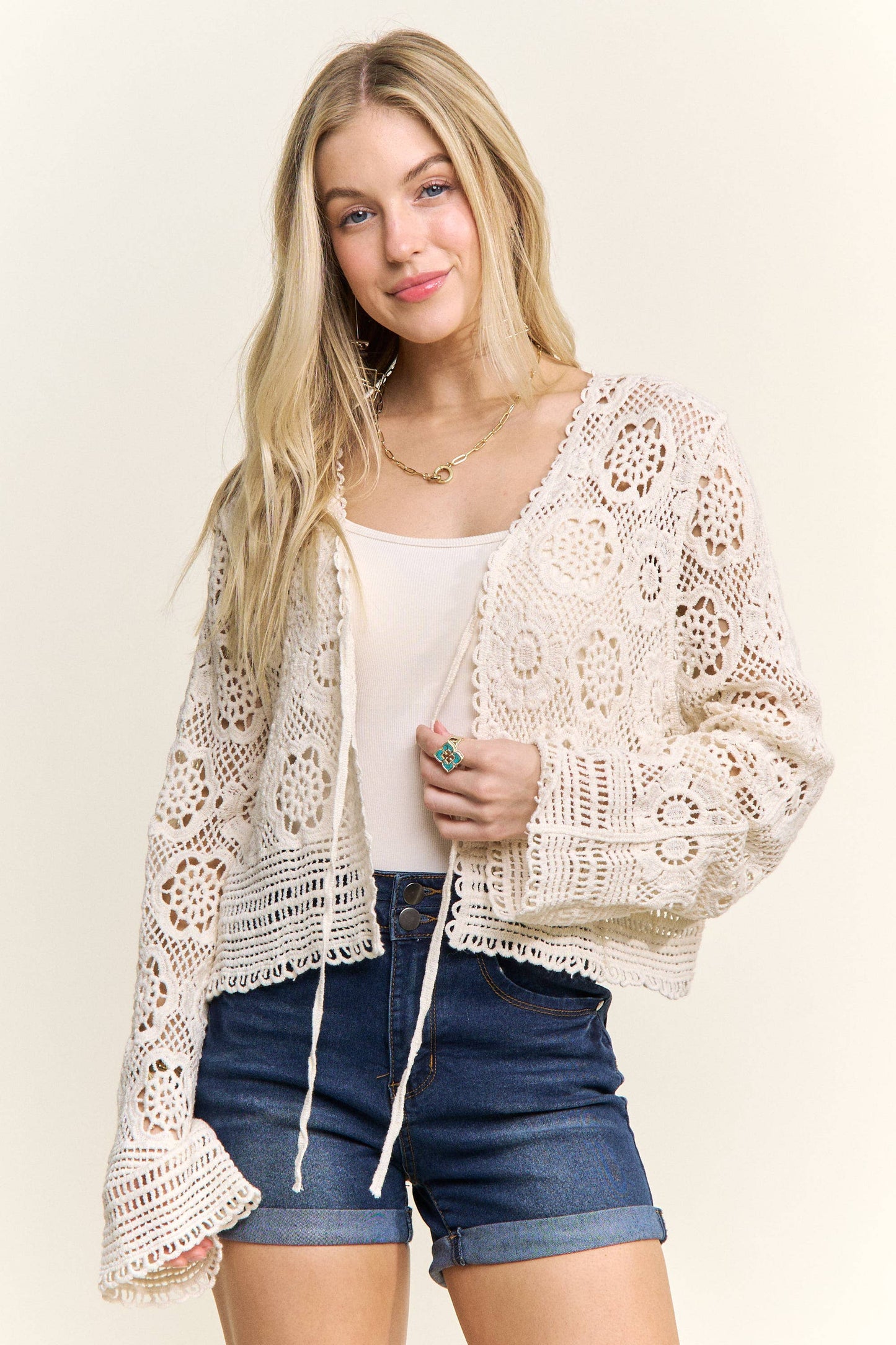 Seabreeze Crochet Cardigan