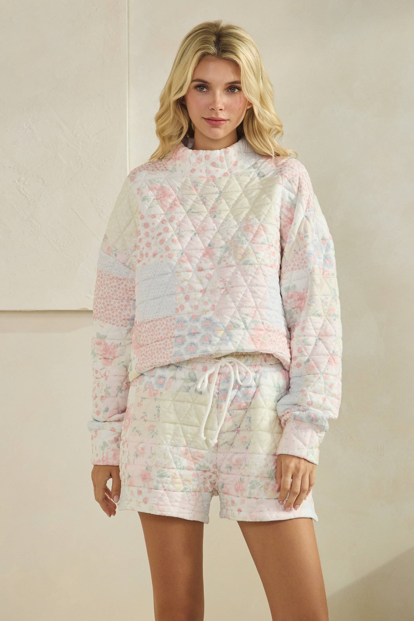 Cottage Core Quilted Short