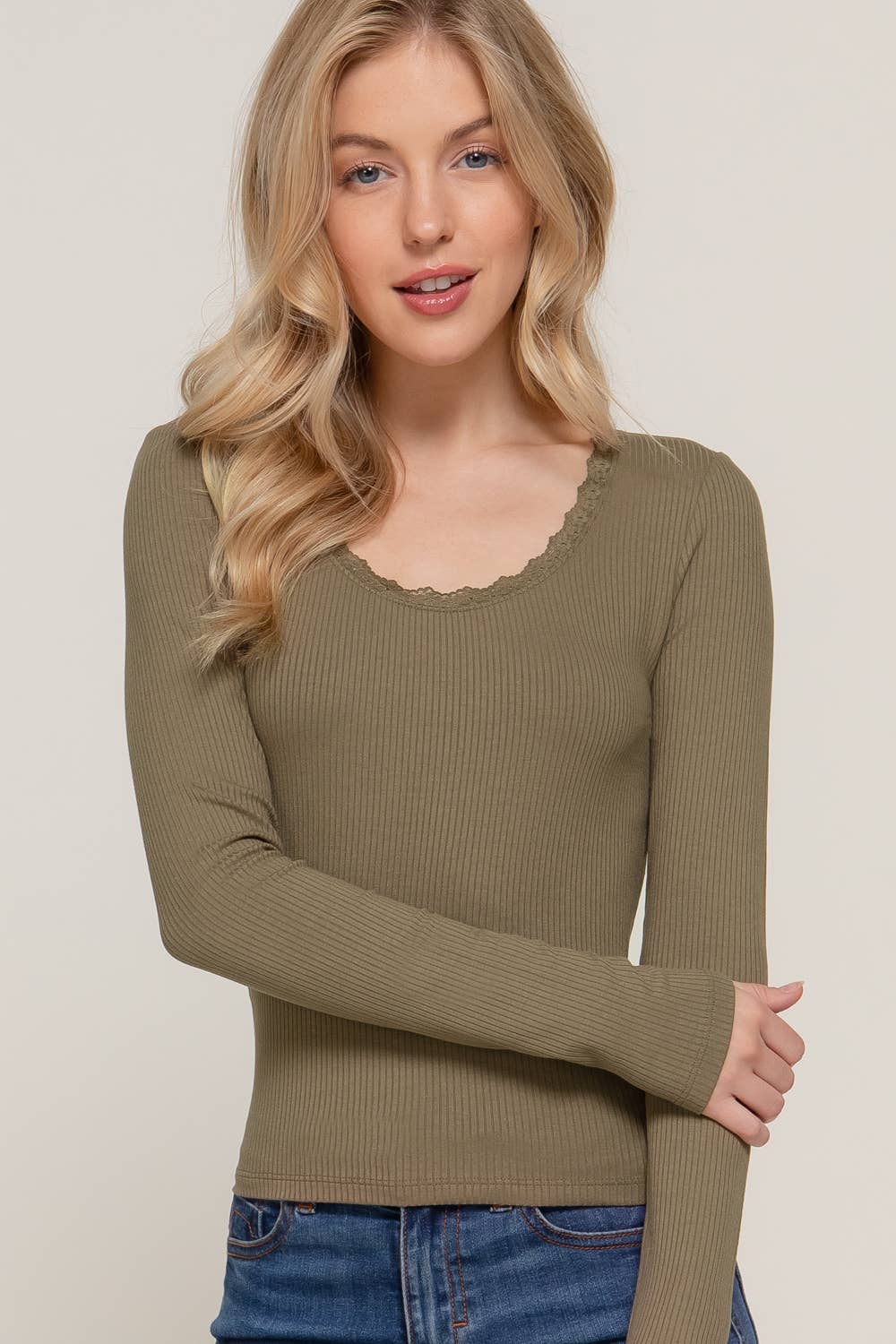 The Lace-Trim Essentials Top