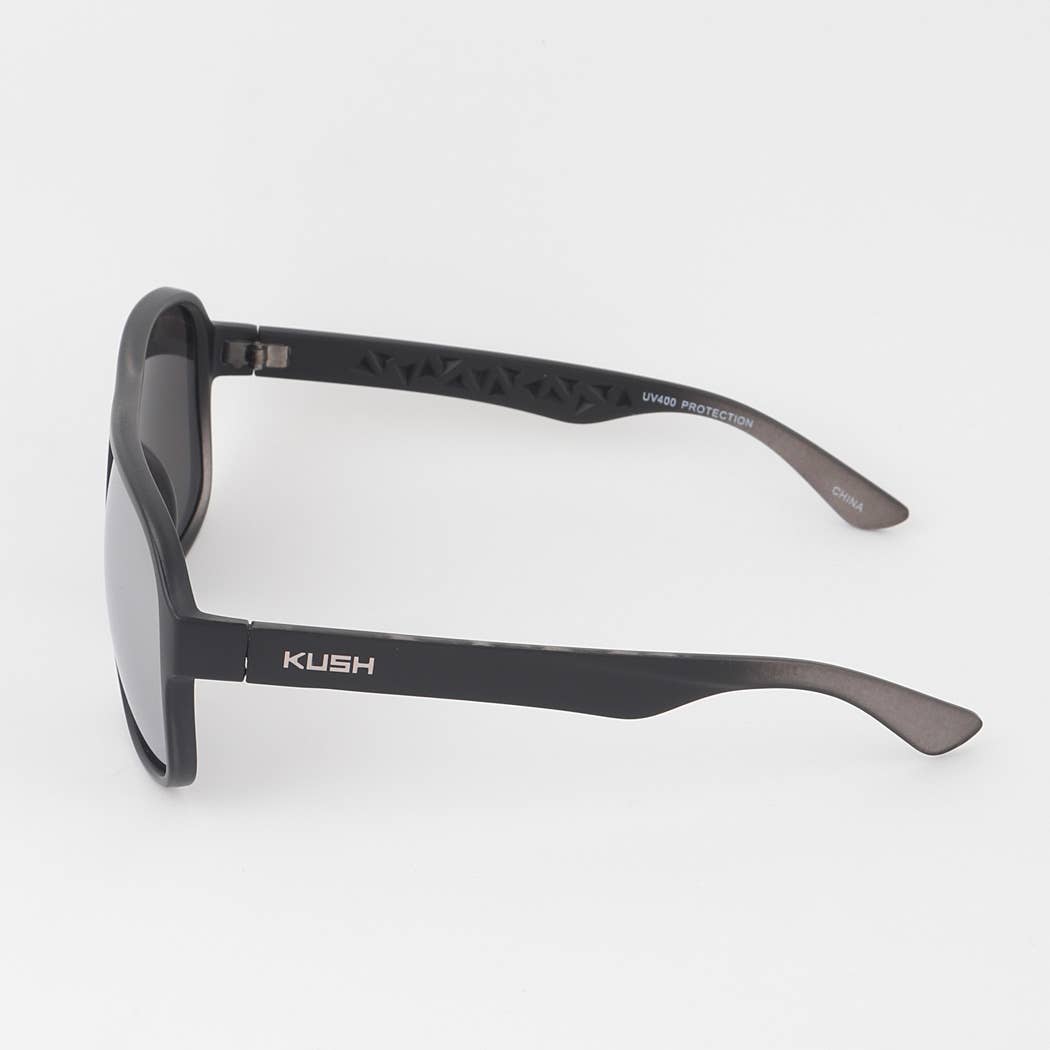 Mirrored Lens Square Sunglasses