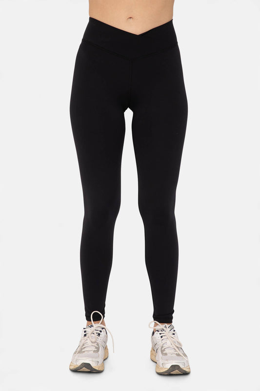 Mono B Venice Crossover Waist Leggings