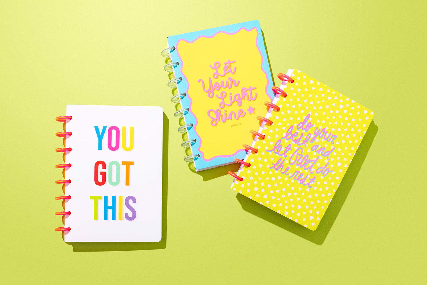 Disc Bound Notebook - "Do Your Best..." - 200 Pages
