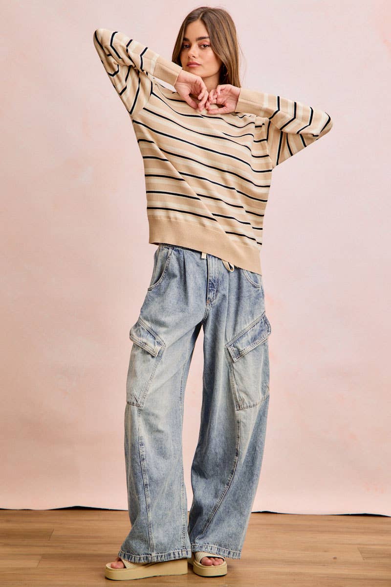The Downtown Barrel Jean