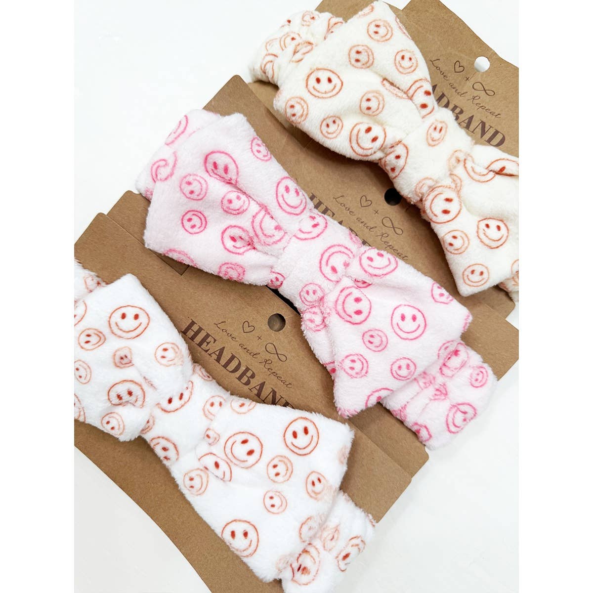 Happy Face Soft Tone Spa Headband
