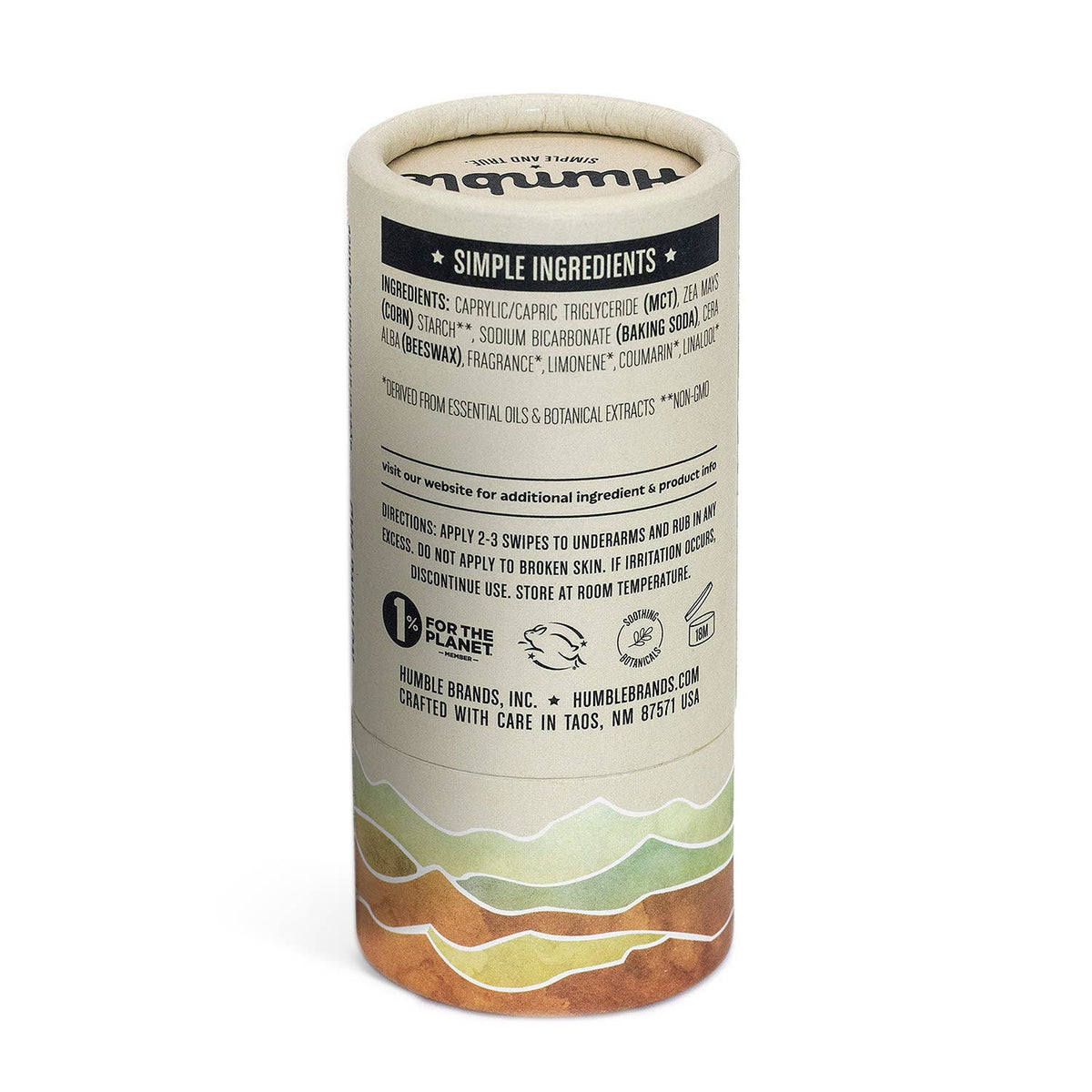 Palo Santo & Frankincense Original Plastic Free Deodorant