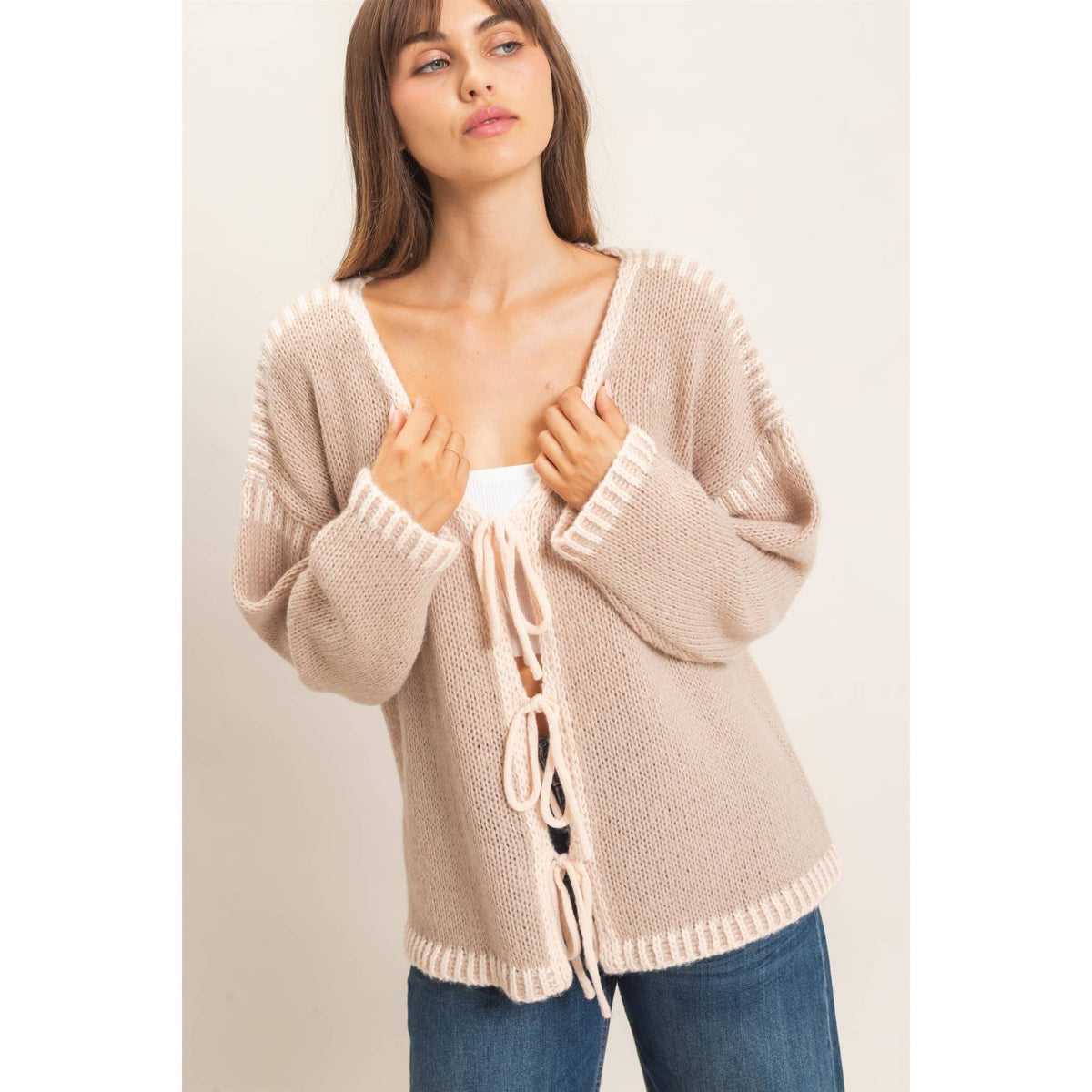 Knot So Basic Cardigan