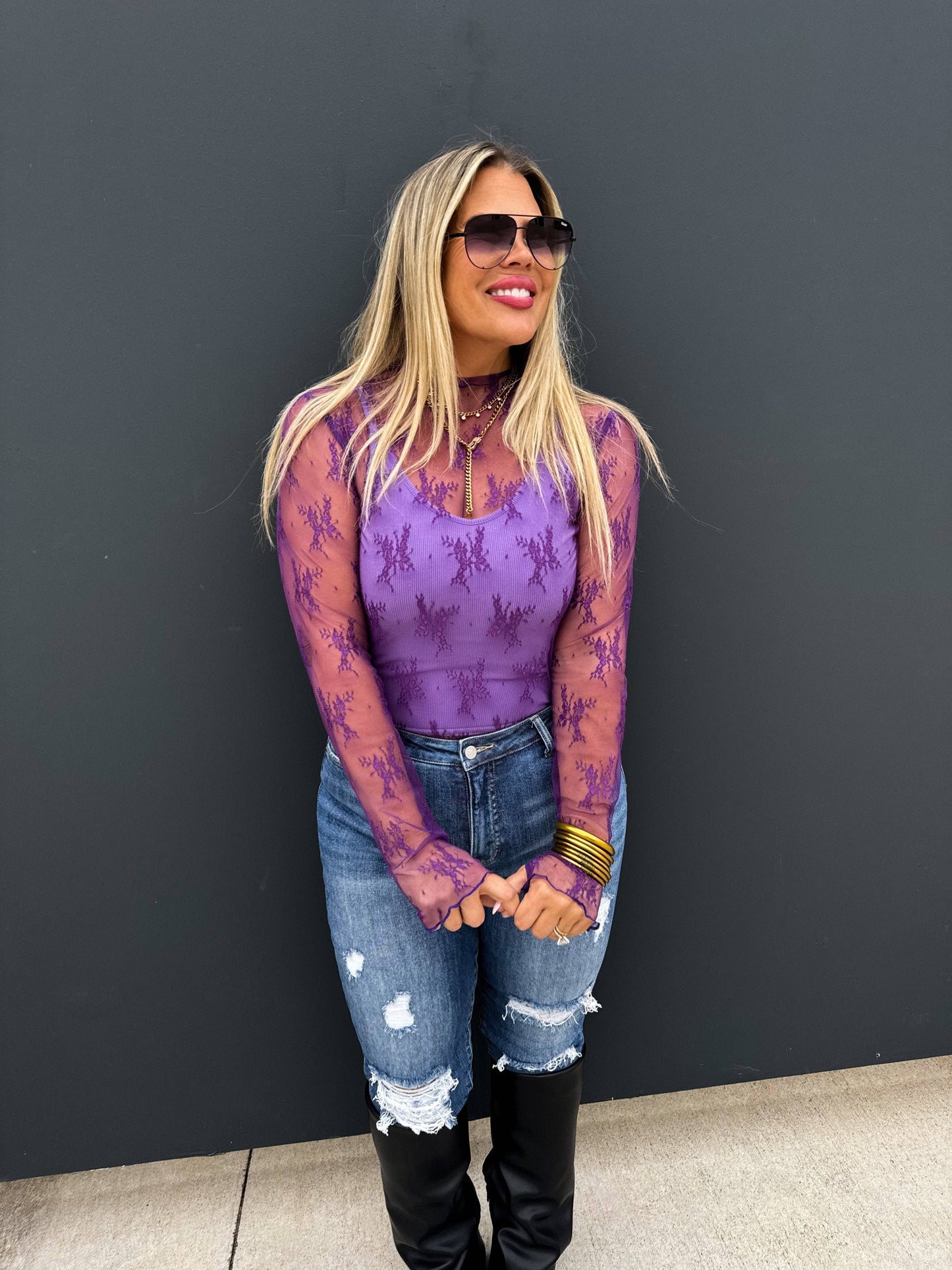 ROXY LACE TOP