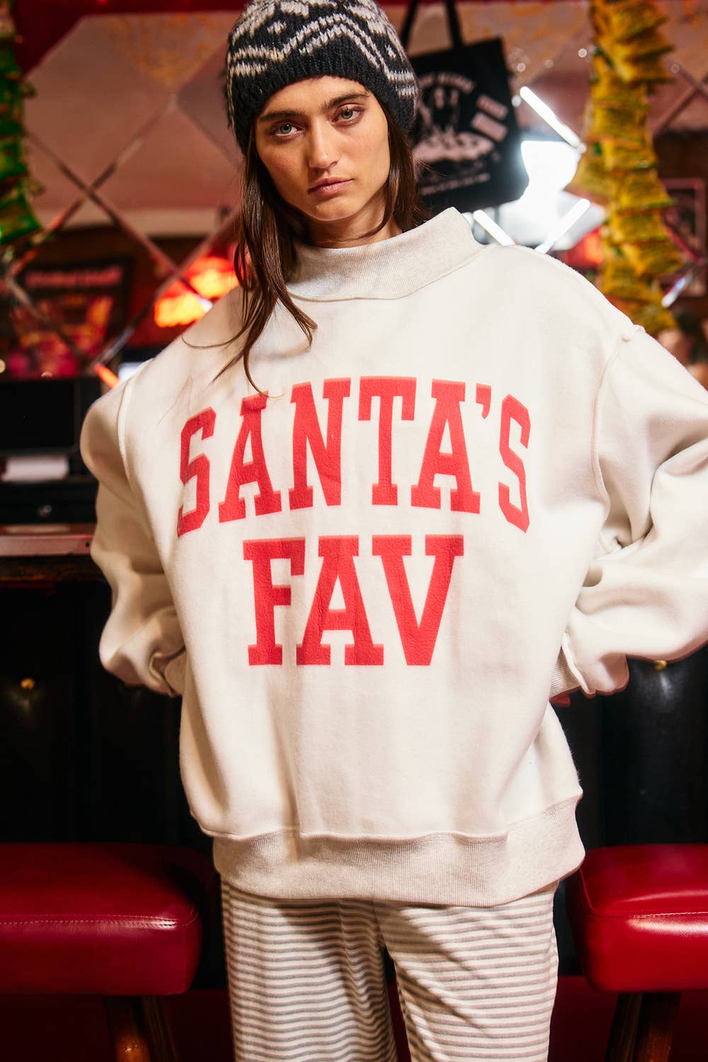 Santa Baby/Fav Reversible Mock