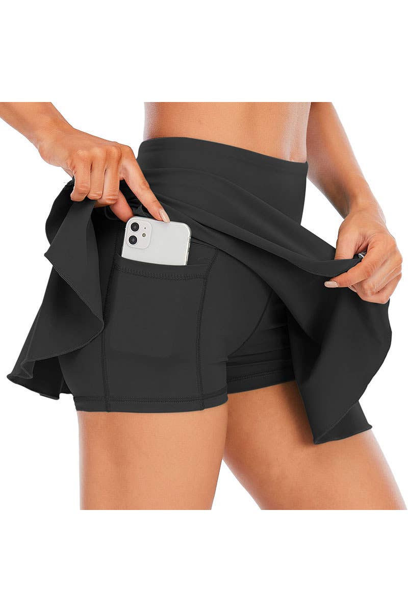 Athletic Skort W/ Pockets